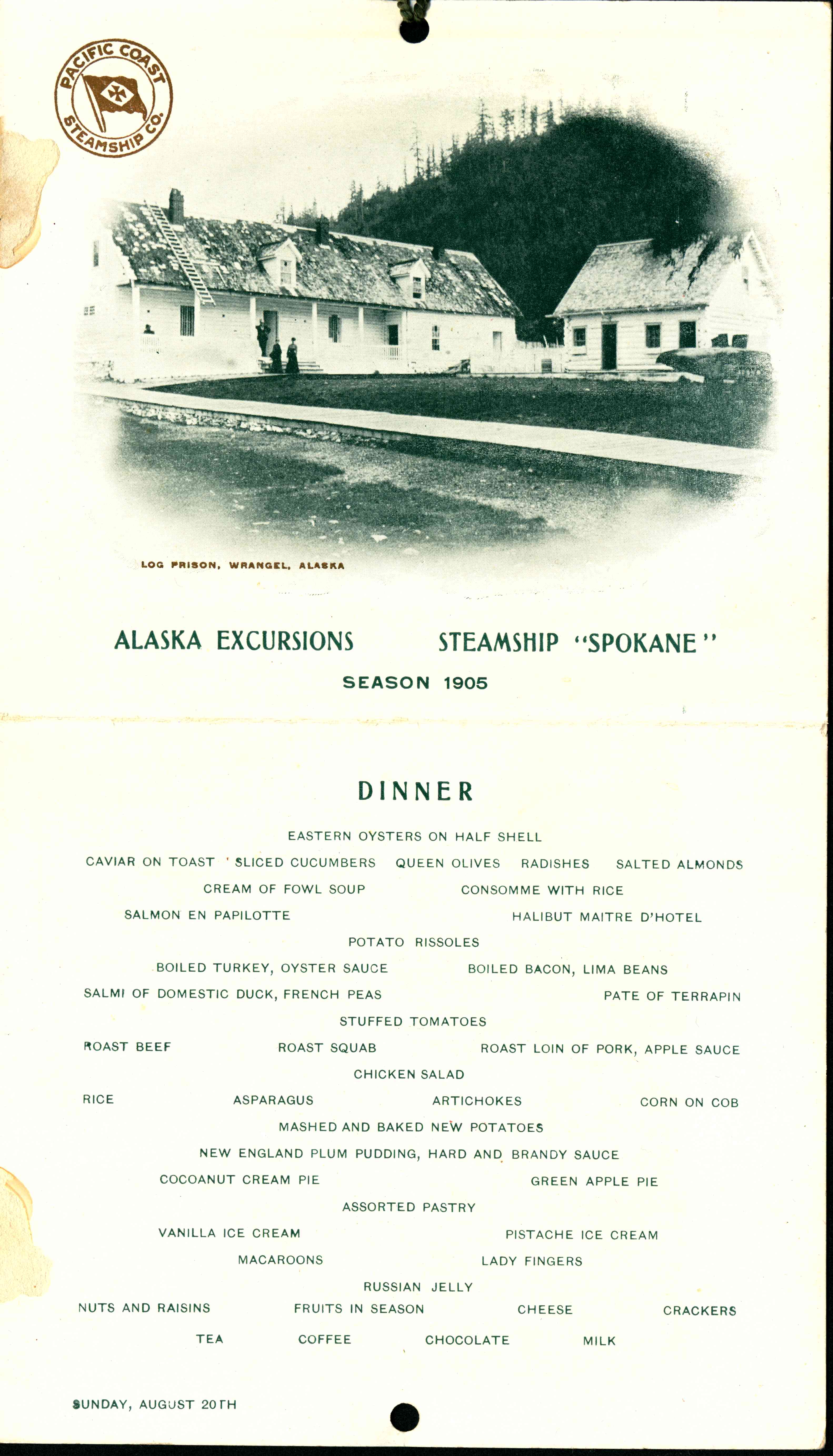 Picture of Log prison, Wrangel, Alaska